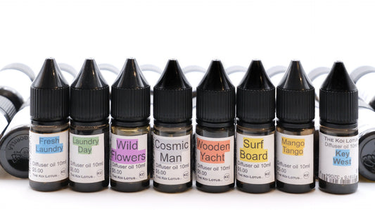 Diffuser Oil 10ml black dropper bottle