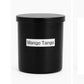 Hand-poured soy wax candle with 2 wicks in 9oz black glass