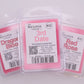 Hand-poured soy wax-melts in 2.5oz clamshell
