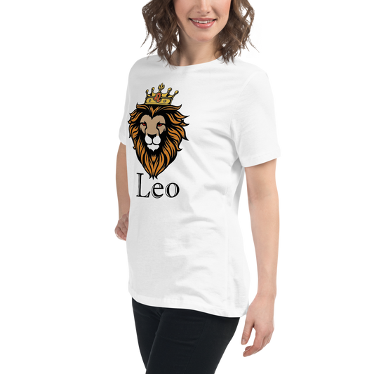 T-shirt (Leo) - Custom Designed Astrology Graphics - Perfect Gift For That Special Person That Loves Unique Fashion - Free Shipping !!!!!