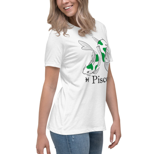 T-shirt (Pisces) - Custom Designed Astrology Graphics - Perfect Gift For That Special Person That Loves Unique Fashion - Free Shipping !!!!!