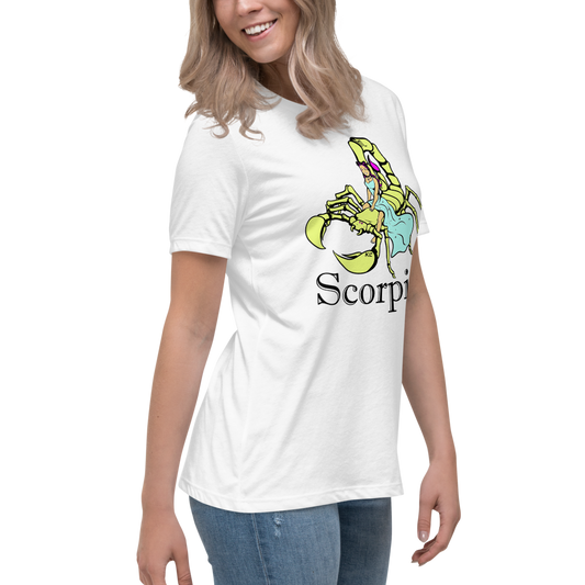 T-shirt (Scorpio) - Custom Designed Astrology Graphics - Perfect Gift For That Special Person That Loves Unique Fashion - Free Shipping !!!!!