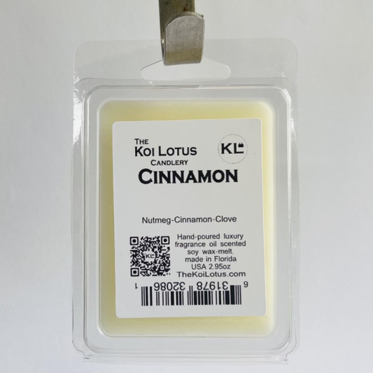 Fragrance oil wax-melts (Cinnamon) 2.95oz Wax-melt clamshell