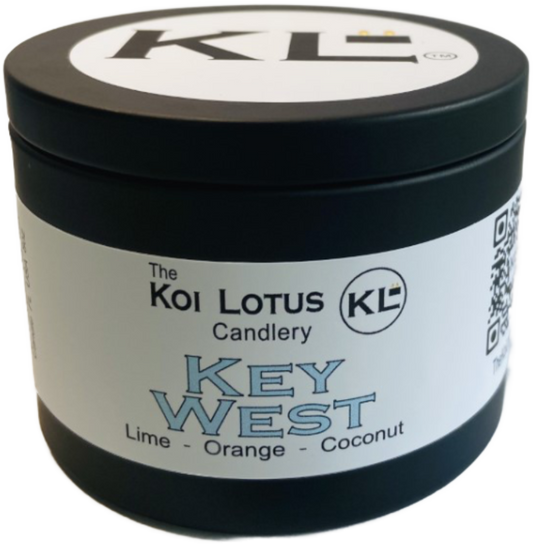 Fragrance oil Candles (Key West) 8oz tin