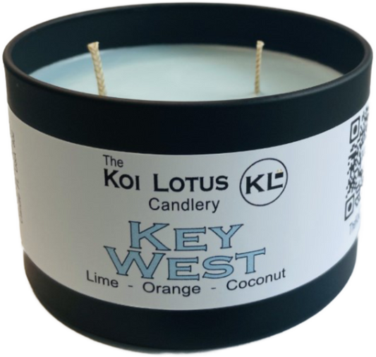 Fragrance oil Candles (Key West) 8oz tin