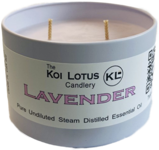 Essential oil Candles (Lavender) 8oz tin