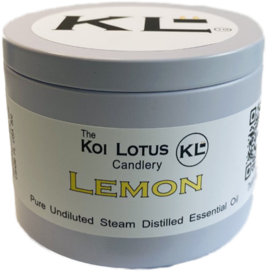 Essential oil Candles (Lemon) 8oz tin