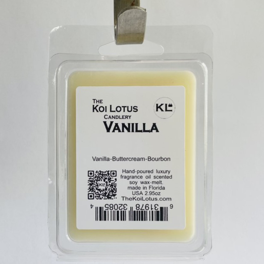 Fragrance oil Candles (Vanilla) 2.95oz Wax-melt clamshell